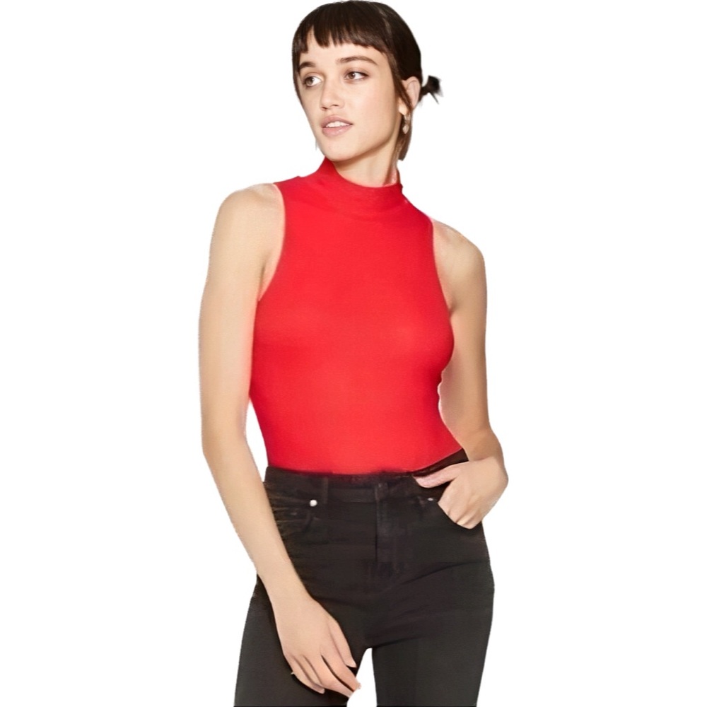 Sleeveless Ribbed Bodysuit - Picture 2 of 8